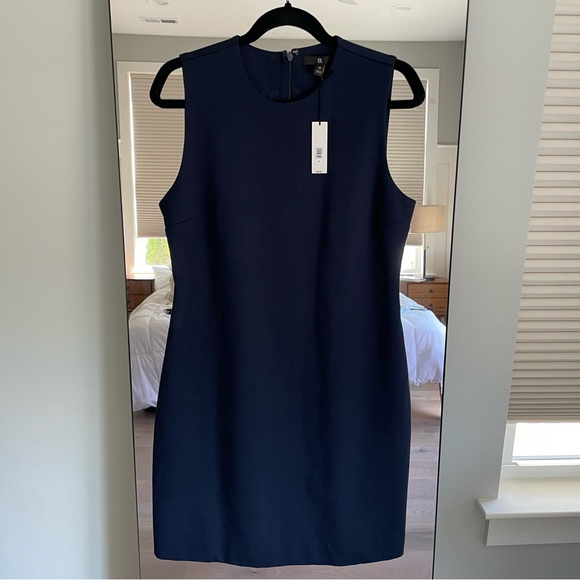 Banana Republic Dresses & Skirts - BR Navy Everywhere Ponte Sheath Dress